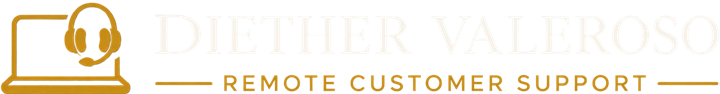 Diether Valeroso — Remote Customer Support logo